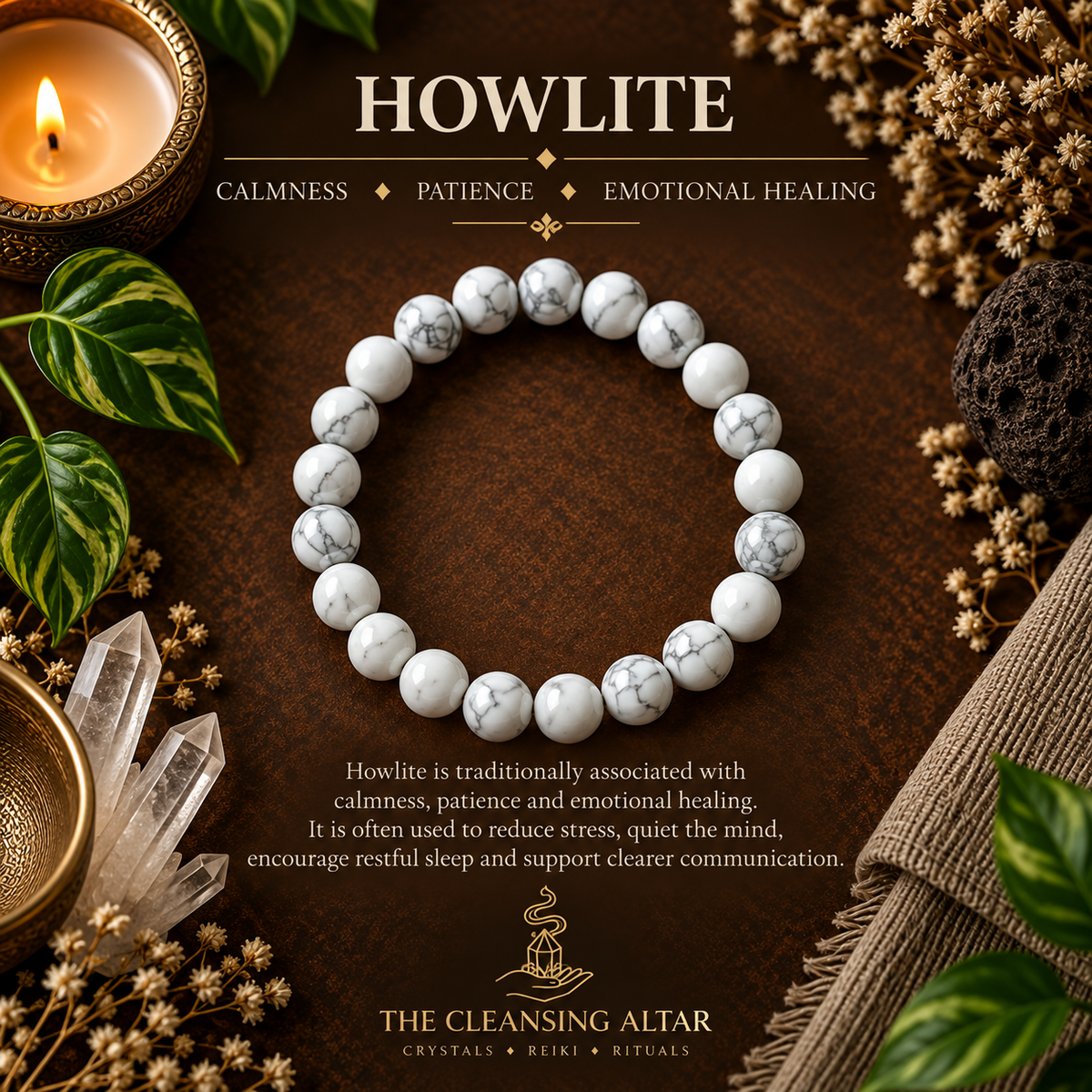 Howlite Bracelet