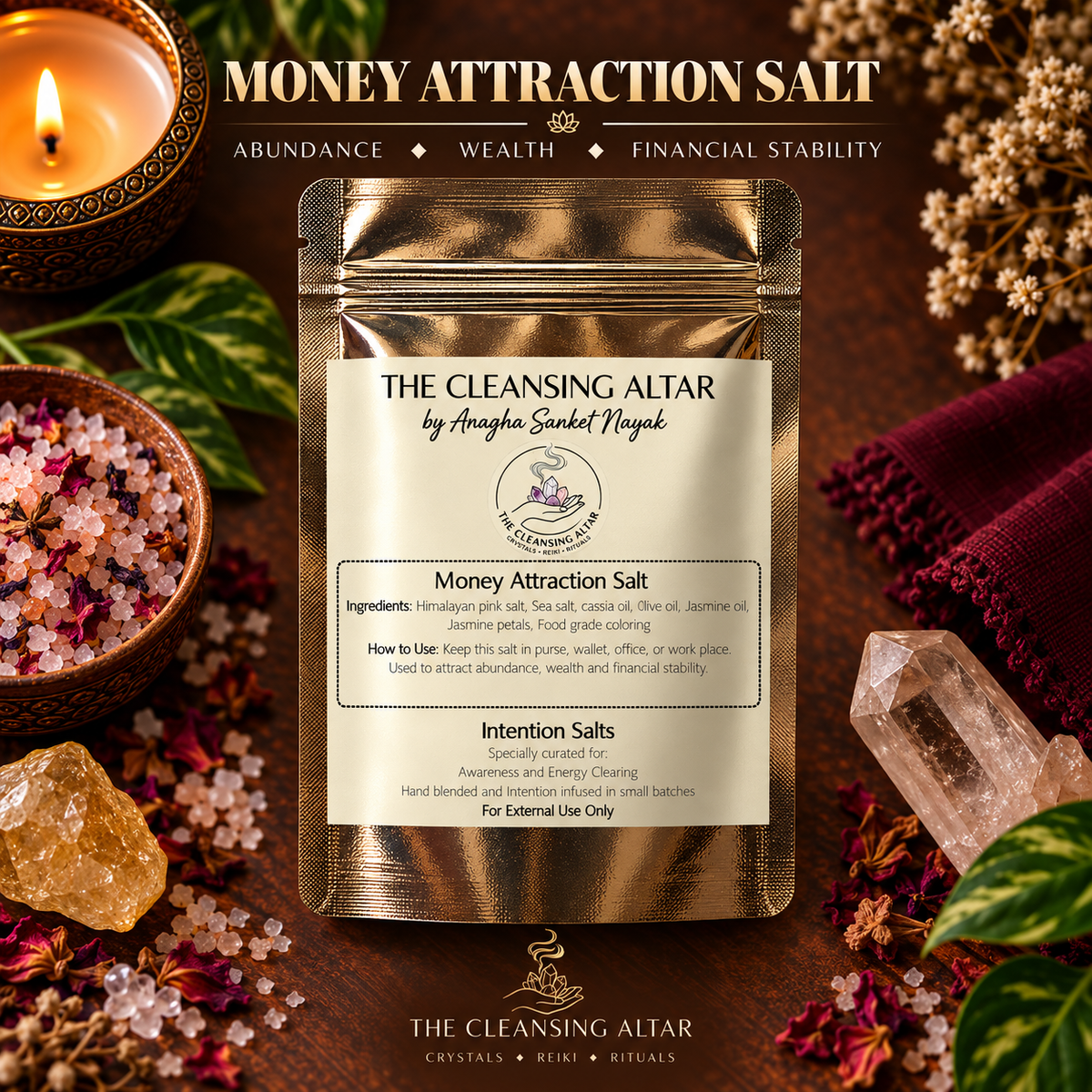 Money Attraction Salt – 100g